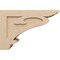 Ekena Millwork 9"W x 27"D x 18"H Classic Mayflower Rough Cedar Woodgrain TimberThane Corbel, Primed Tan CORUR09X27X18MAYRCPR - alternate 5